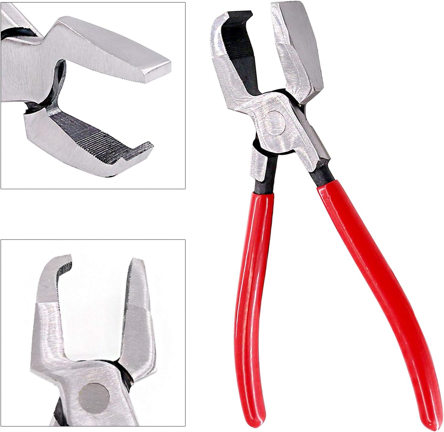 Hilitchi 3-Pcs Premium Glass Running Breaking Pliers and Pistol Grip Cutter Set Glass Tool for Stained Glass, Mosaics and Fusing Work