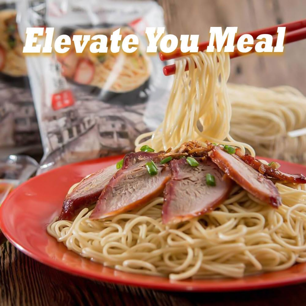 The Kitchen Food Sibu Instant Kampua Traditional Malaysian Instant Noodles Original Flavoured Quick Food for Busy Lifestyle 110G X 5 Pack image number 1