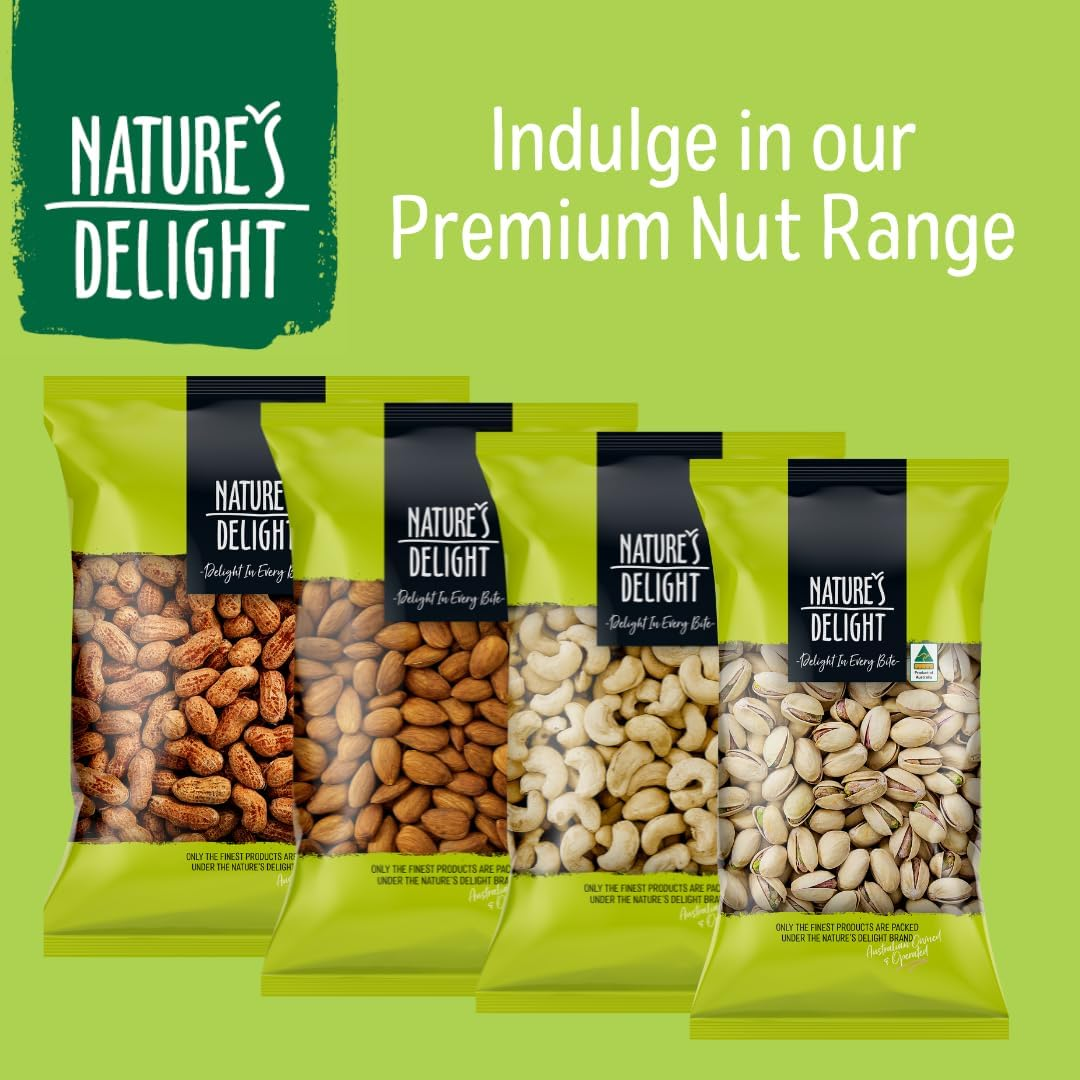 Natures Delight (Australian) Roasted and Salted Pistachios 375 G image number 1