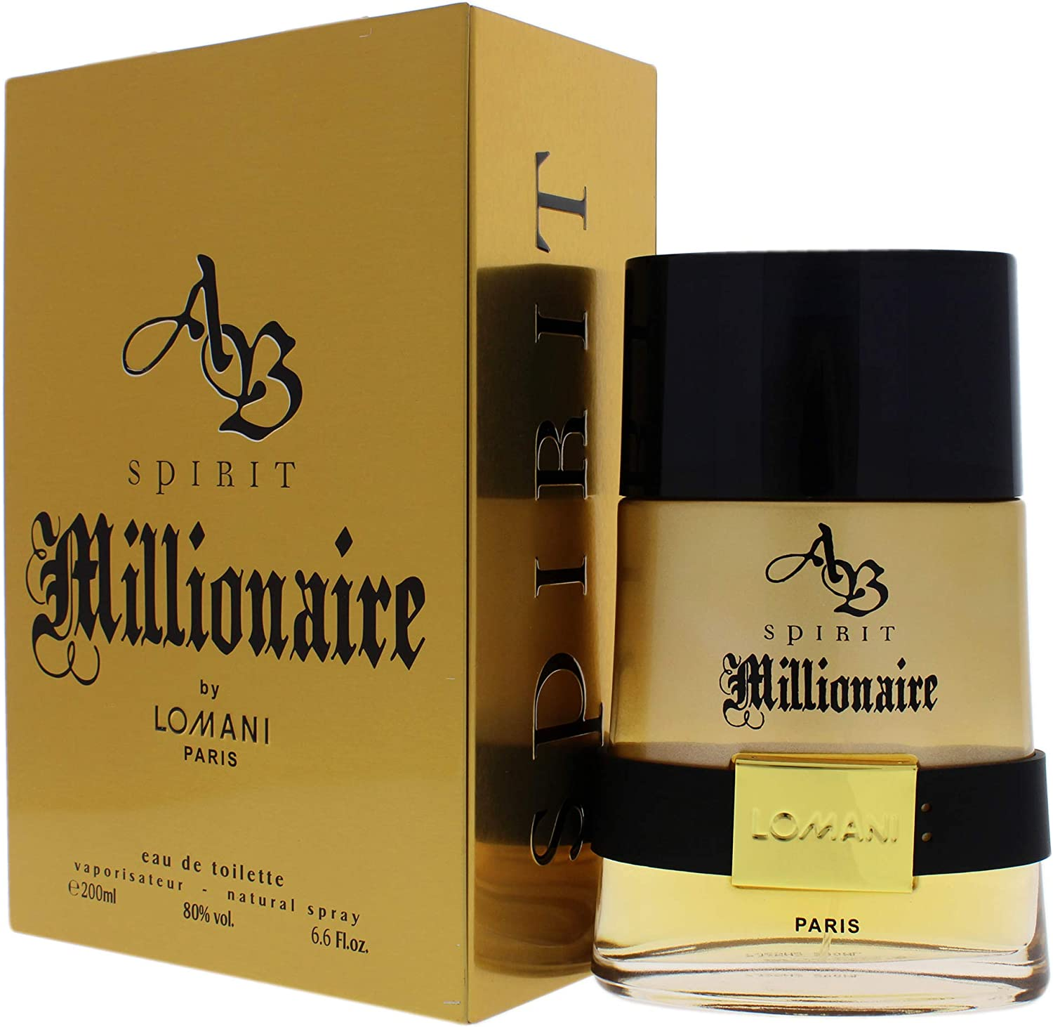 Lomani Ab Spirit Millionaire Eau De Toilette Spray for Men 200 Ml image number 3