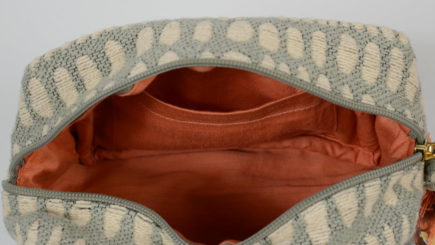 Friends Hill Gusseted Pouch, DAR Gray