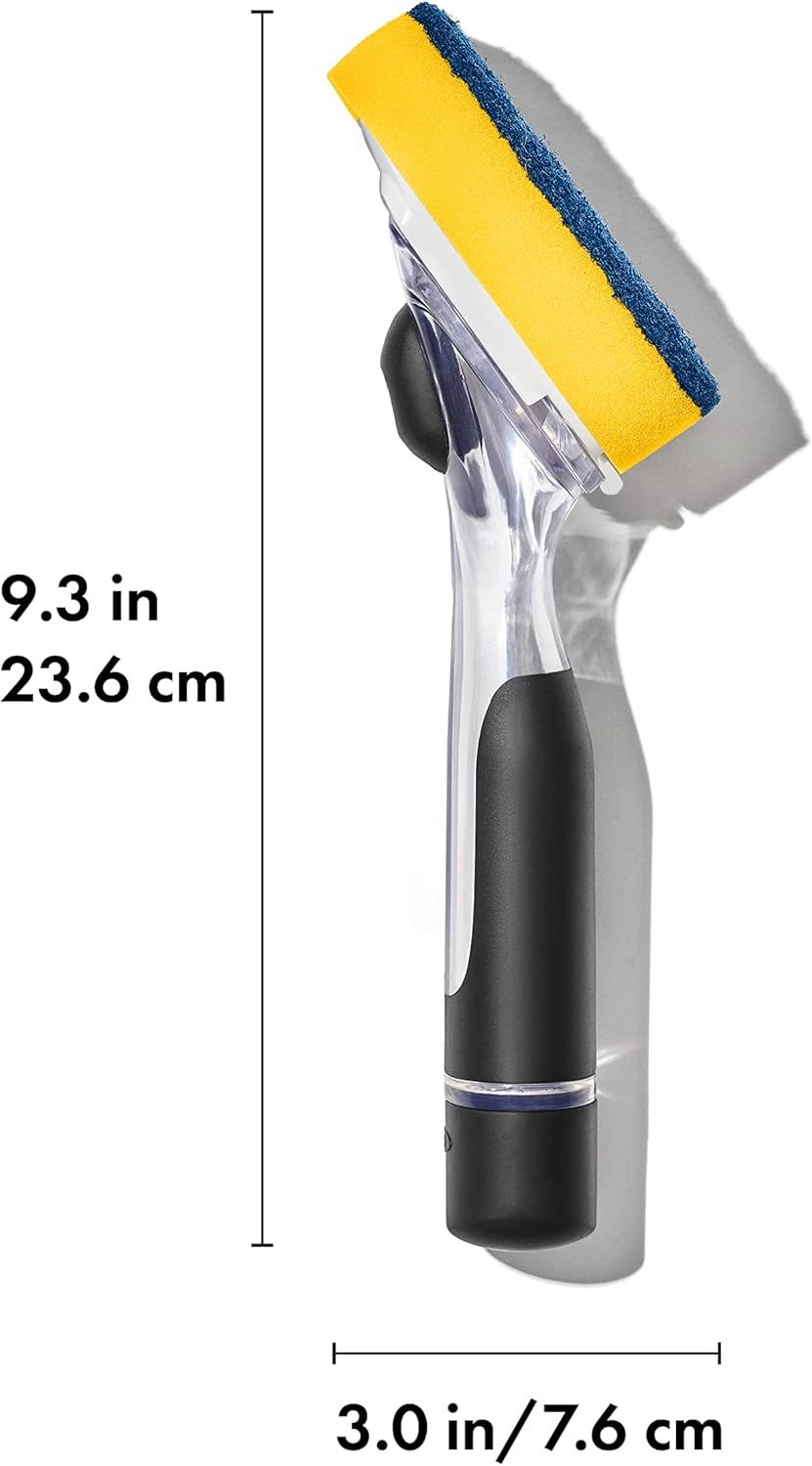 OXO Good Grips Soap Dispensing Dish Scrub image number 3