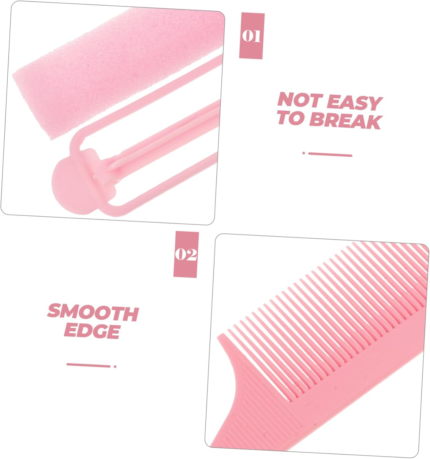 SHERCHPRY Hair Rollers Set Sponge Hair Rollers Jumbo Small for Sponge Curlers for Easy Styling Natural Curls image number 3