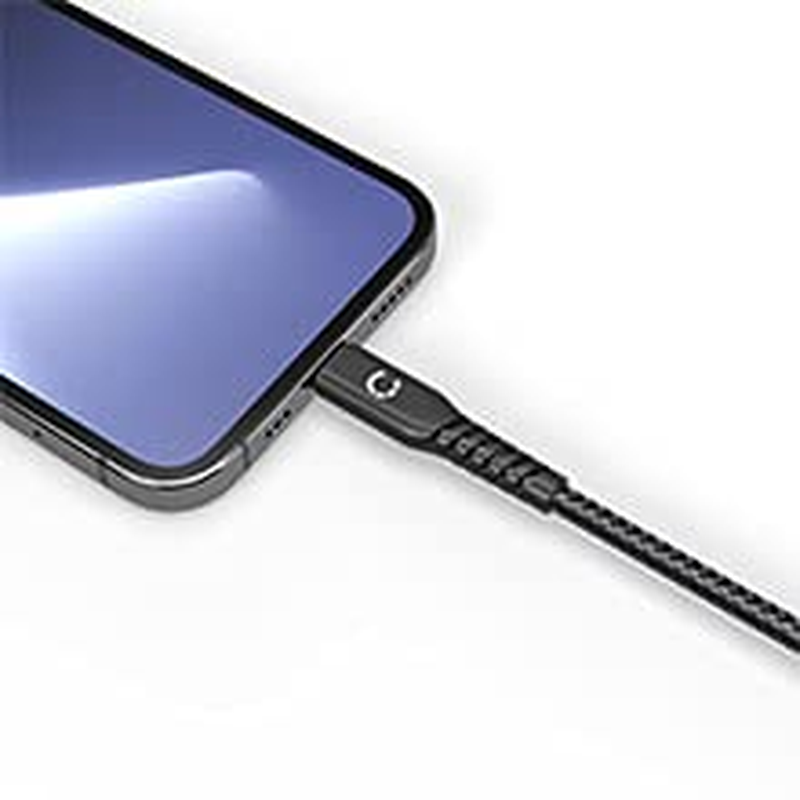 Cygnett Exoconnect Lightning to USB-A Cable - Black 2M