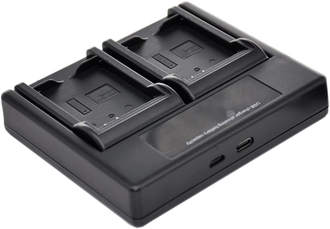 NP-FM500H Battery Charger USB Dual for Sony NPFM500H a 100 a 200 a 300 a 560 a 700 a 850 Alpha DSLR-A100 A200 A300 A350 A450 A500 A550 A580 A700 A850 A58 A99 A560 A900B SLT-A65 A57 A77 II A77V SLT-A99 image number 1