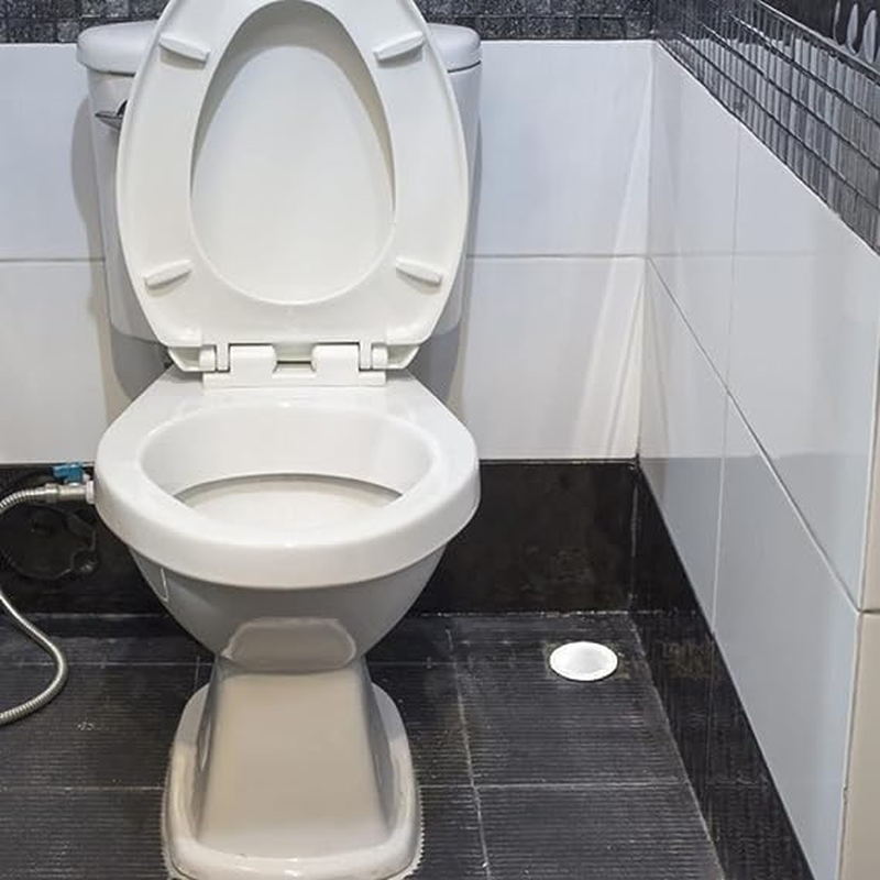 One- Way Drain Valve Sewer Core Odor Proof Shower Floor Drain Backflow Preventer Sewer Core Drainage Insert Drain Plug Strainer for Bathroom Kitchen (White, One Size) image number 3