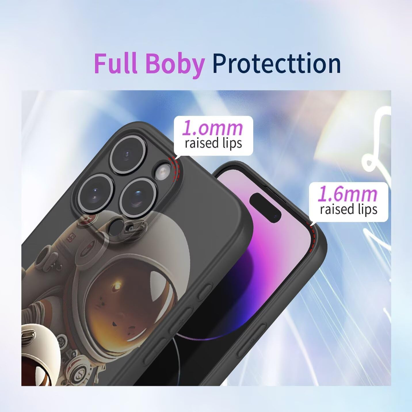 BORYA Silicone Case for Oppo Reno14 5G (Reno 14 5G), Ultra Thin Shockproof Mobile Phone Case, Silky Soft TPU Protective Case, Simple Elegant Colour Pattern Cover, Microfibre Lining Case, P2 - P1 image number 6