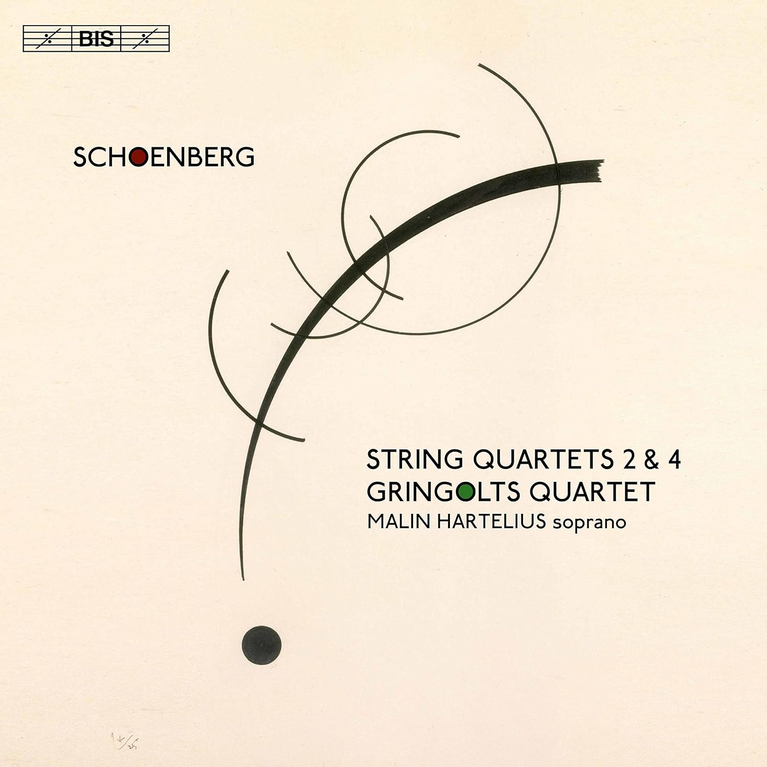 Arnold Schoenberg: String Quartets Nos. 2 & 4