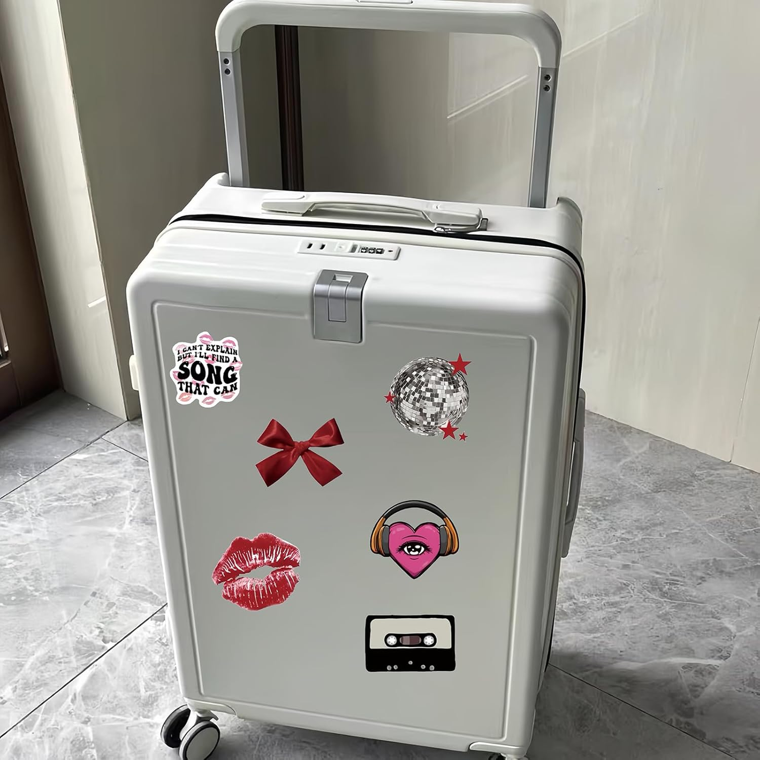 50 Downtown Girls Sticker Pack, Cool Trendy Y2K Stickers,Aesthetic Stickers Decals,Vinyl Waterproof Book Stickers Kindle Sticker, for Water Bottle Laptop Mobile Phone Guitar Computer Party Supplies - Anime City55 image number 2