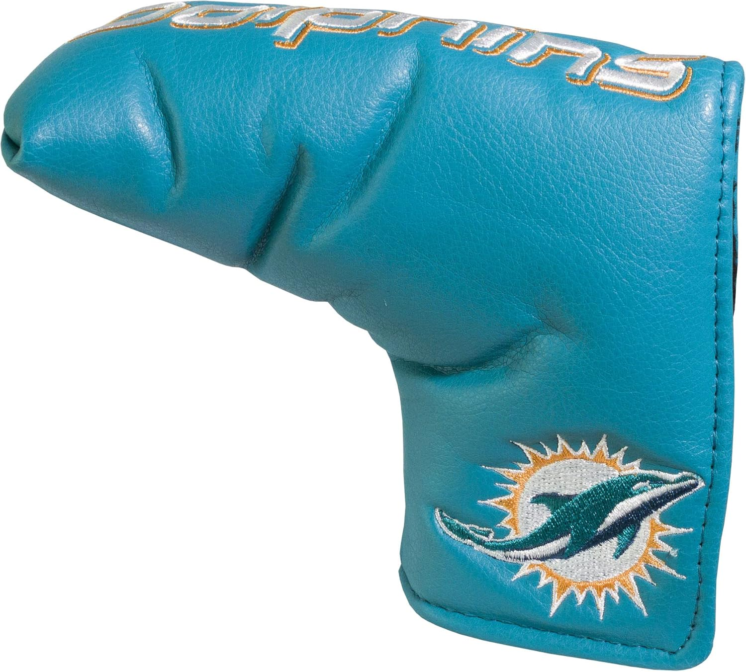 Team Golf NFL Golf Club Vintage Blade Putter Headcover, Form Fitting Design, Fits Scotty Cameron, Taylormade, Odyssey, Titleist, Ping, Callaway