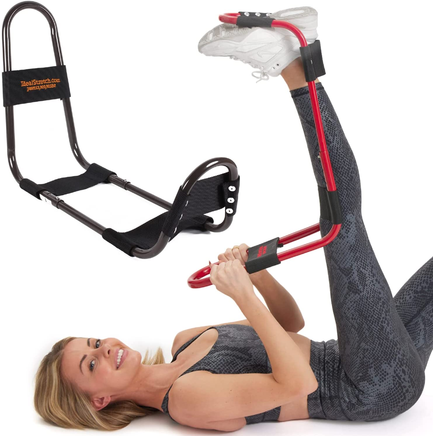 Idealstretch Original Hamstring Stretcher Device - Hamstring & Calf Stretcher Reduces Pain & Provides Deep Knee Stretch