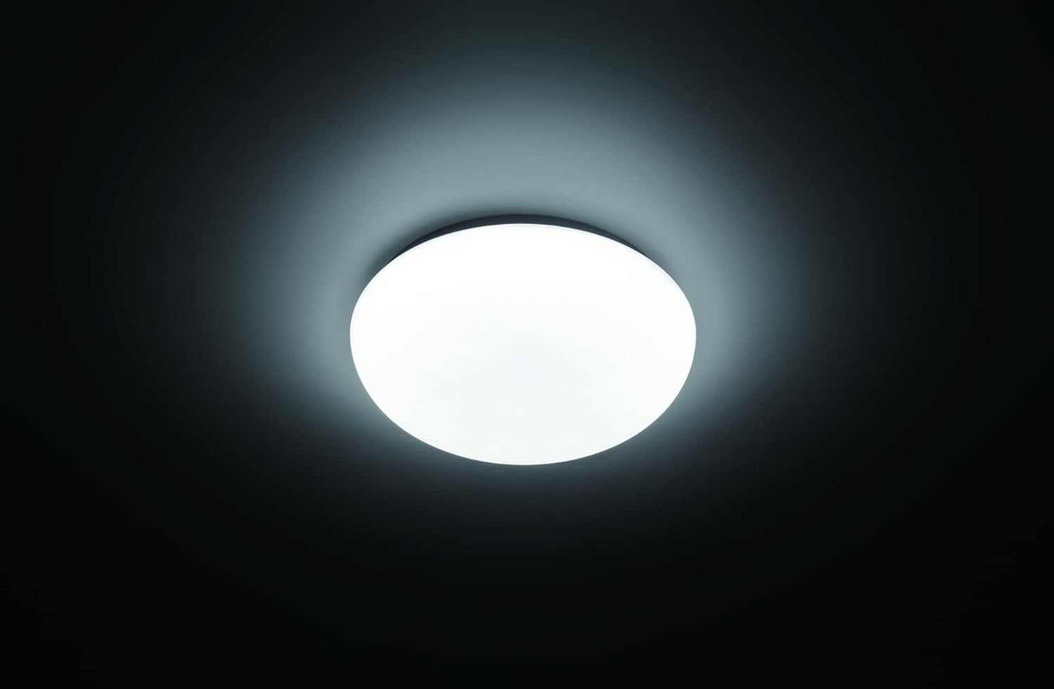 Philips LED Shan Ceiling Light with Motion Sensor 2700K 12W [Warm White - White] for Indoor Home Lighting, Livingroom and Bedroom image number 4