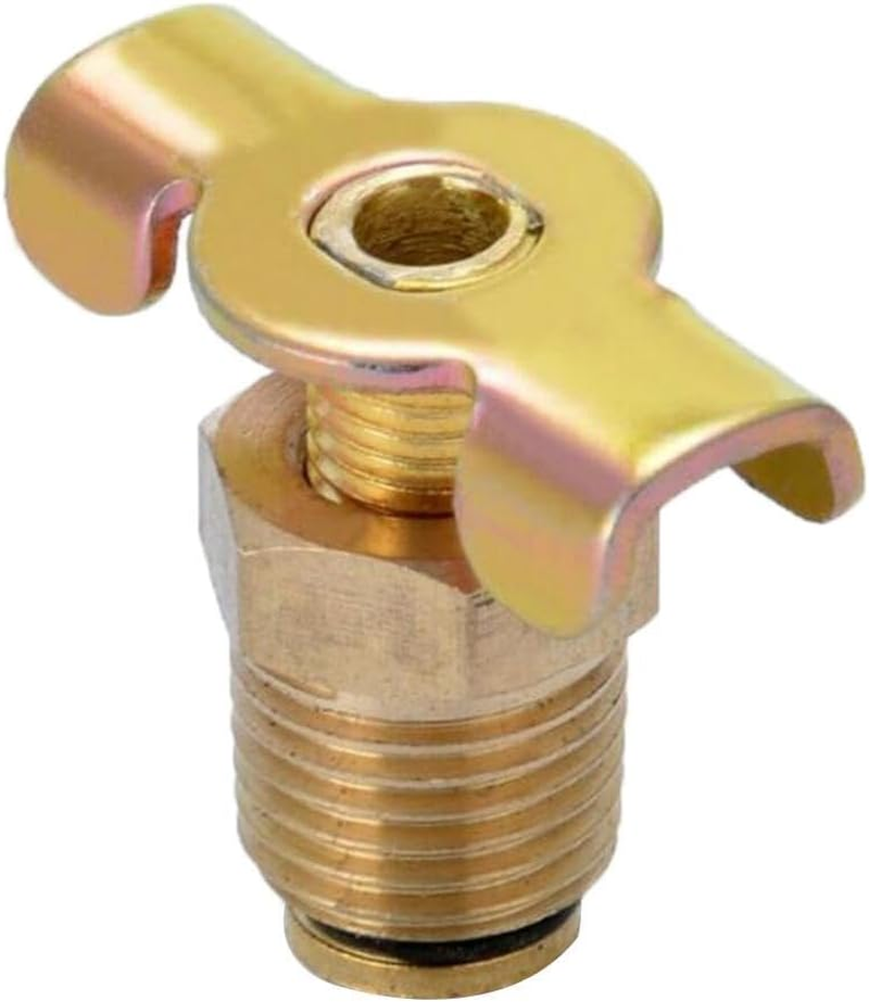 #N/A Brass Air Compressor Tank Drain Valve Air Compressor Drain Valve 1/4" NPT Kit