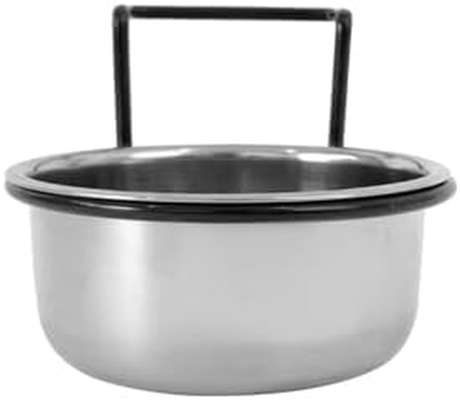 Paradise Stainless Steel Coop Cup with Hook 2500Ml, Durable Pet Feeding Bowl, Easy to Attach & Clean, Ideal for Birds & Small Animals, Rust-Resistant & Long-Lasting Design image number 2