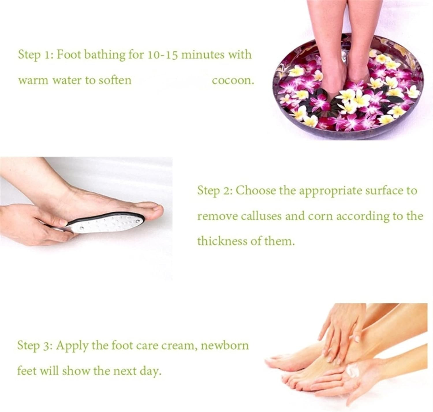 TRUSTTWO 27RC Professional Foot File Rasp Heel Grater Hard Callus Remover Pedicure Files Feet Grater the New (Color : B)