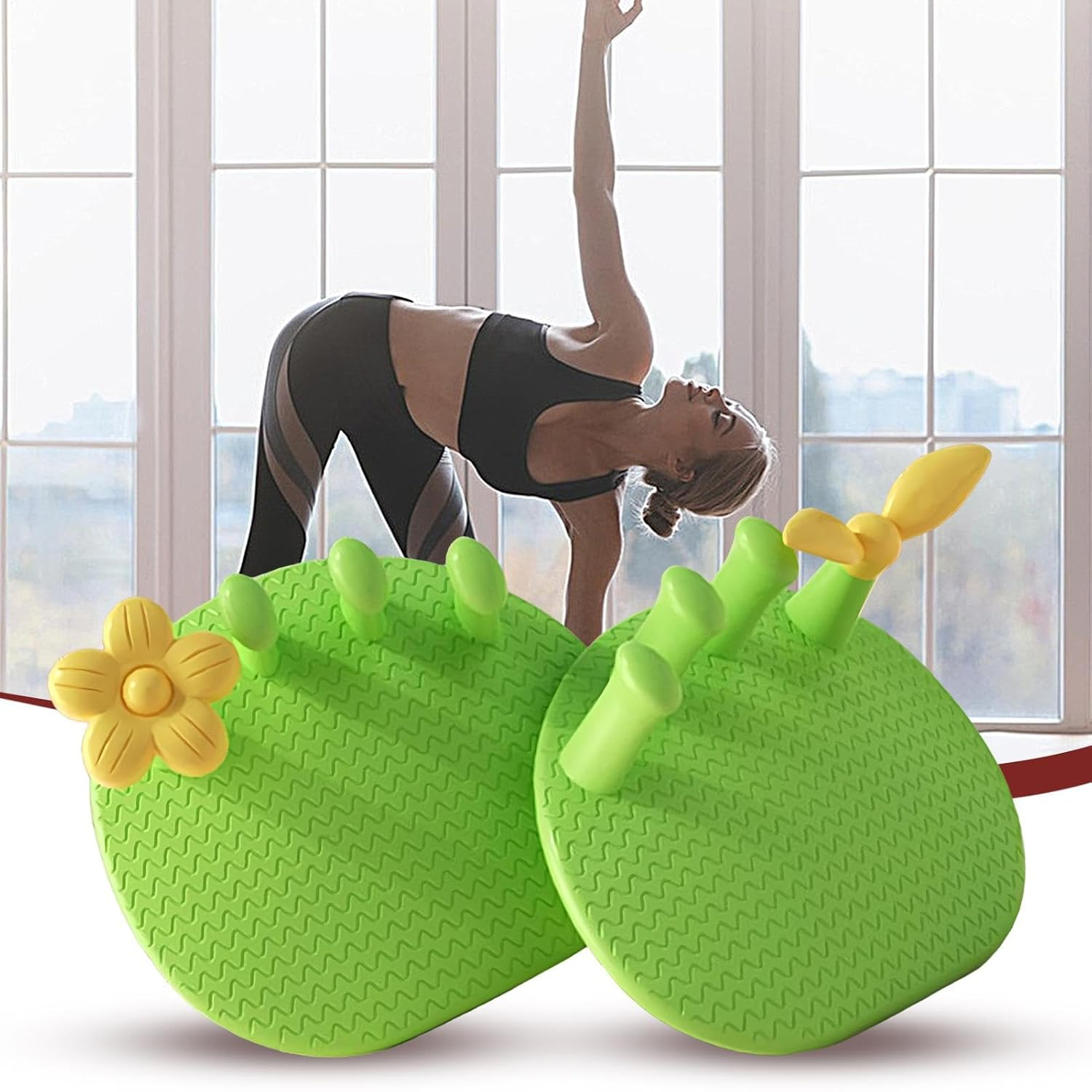 Wesleyyy Toe Separation Arch Trainer,Arch Strengthener for Calf Stretching | Portable Calf Strengthener Training Tool for Women Men Youth Boys Teens image number 2