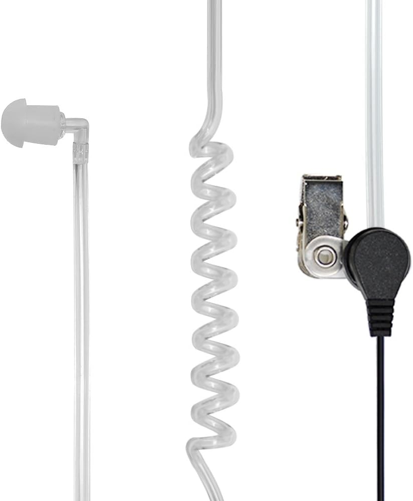 PNI HS82L Headset with Microphone and Acoustic Tube with 2 Pin K-Connector image number 4