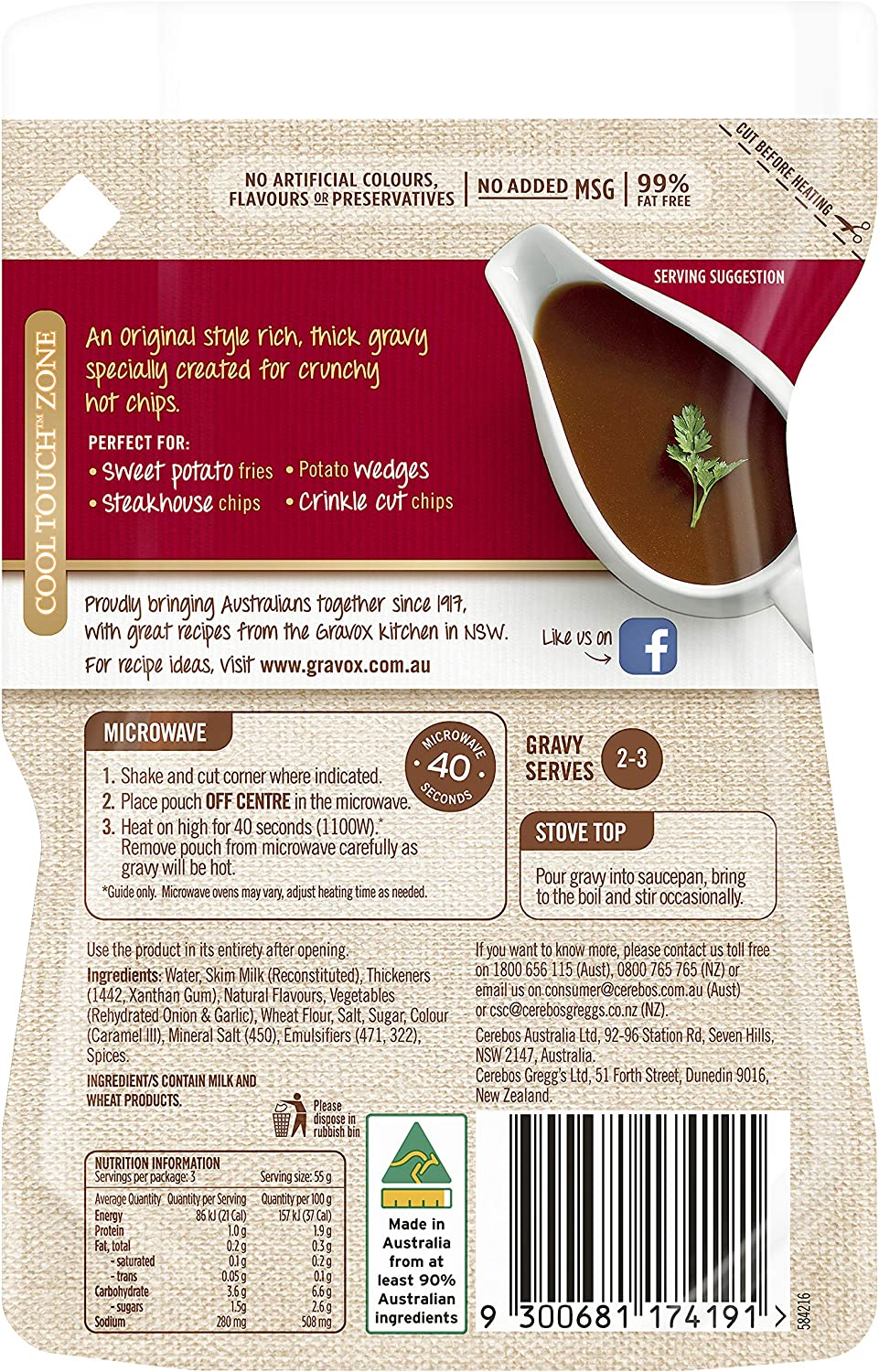 Gravox Best Ever Chip Gravy Pouch Liquid Pouch for Gravy and Liquid Stock Instant Gravy 165G image number 6