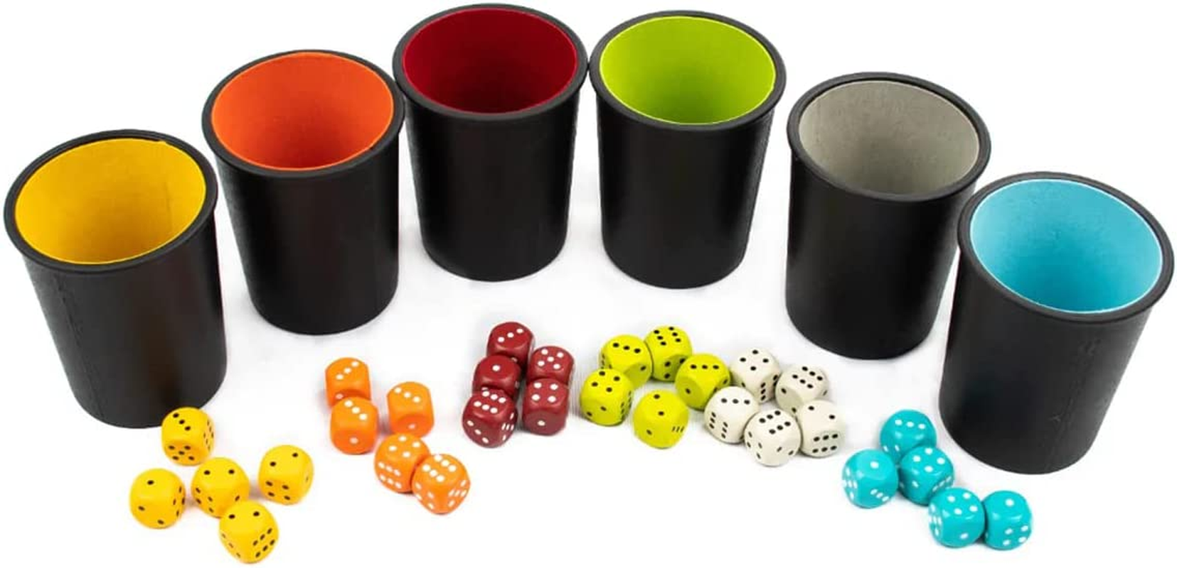 Let'S Play Games LPG Liars Dice - Classic Bluffing Dice Game, Fun for 2-6 Players, Easy to Learn, Perfect for Family Game Night, Portable Set for Travel & Parties image number 2