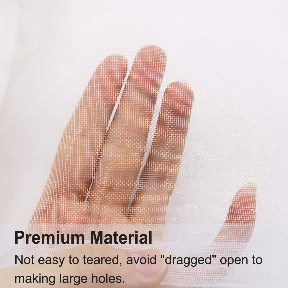 AIMALL Plant Protection Net for Vegetable and Fruit Trees, Insect-Proof Agricultural Cover Gauze Net for Greenhouse, Orchard, and Vegetable Garden Protection, 3M X 6M/8M/10M image number 5