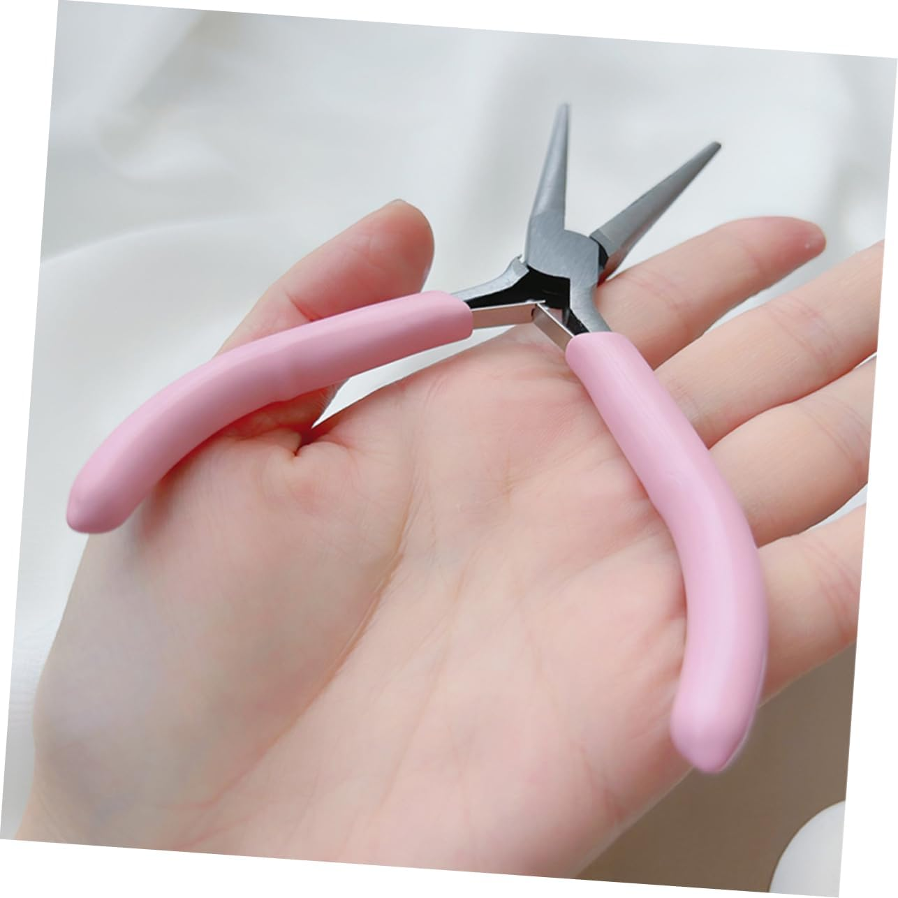 CLISPEED Stainless Steel Nail Shaping Clips Tool for Acrylic Nails 2-Piece Set Portable for Manicure Art Supplies image number 4