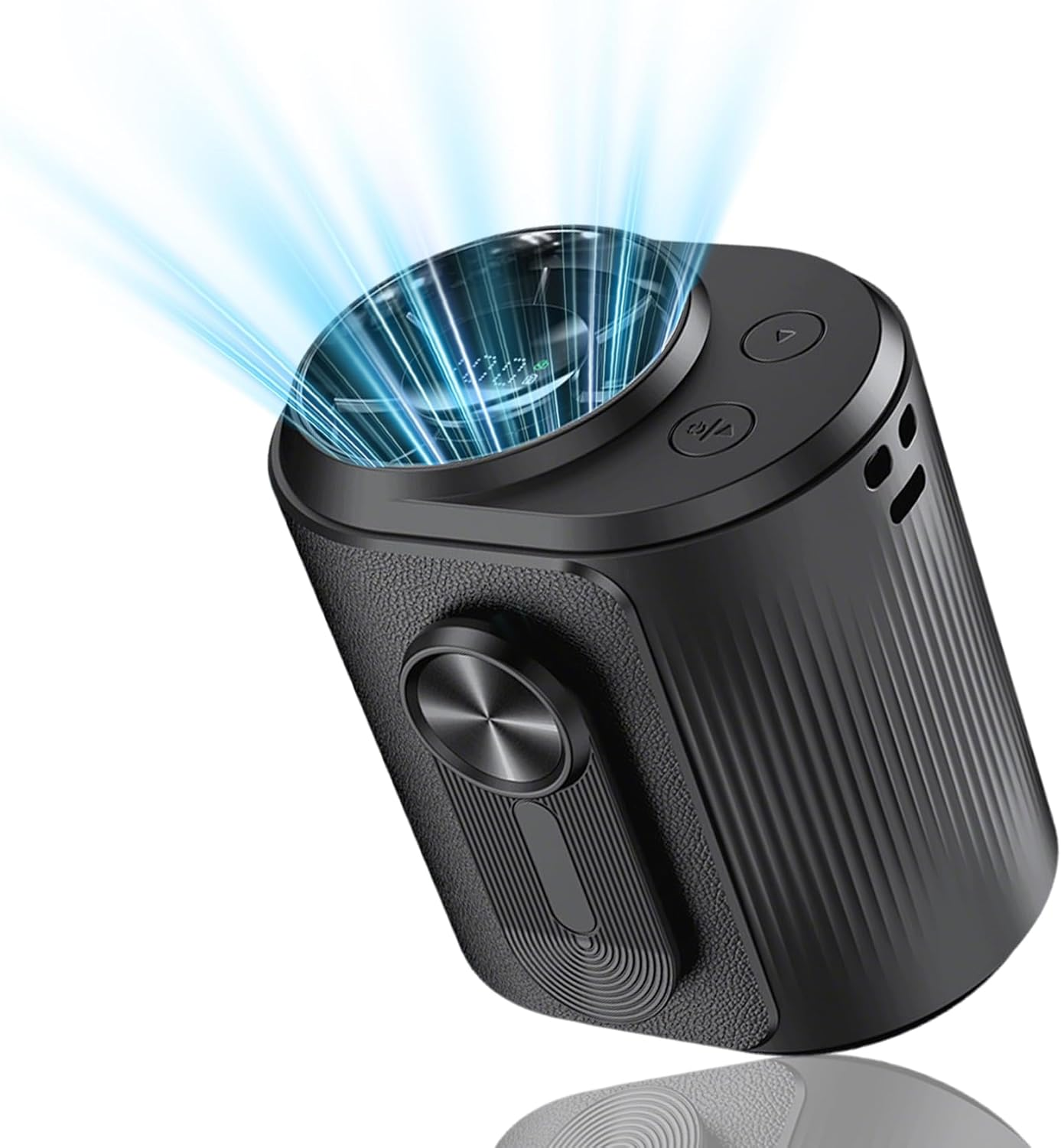 Portable Waist Fan, Wearable Fan, Belt Fans, LED Display, Hands-Free, 24H Cooling, 3600Mah Battery, Multi-Speed Cooling for Outdoor Works, Farm, Hiking, Camping, Travel (Orange)