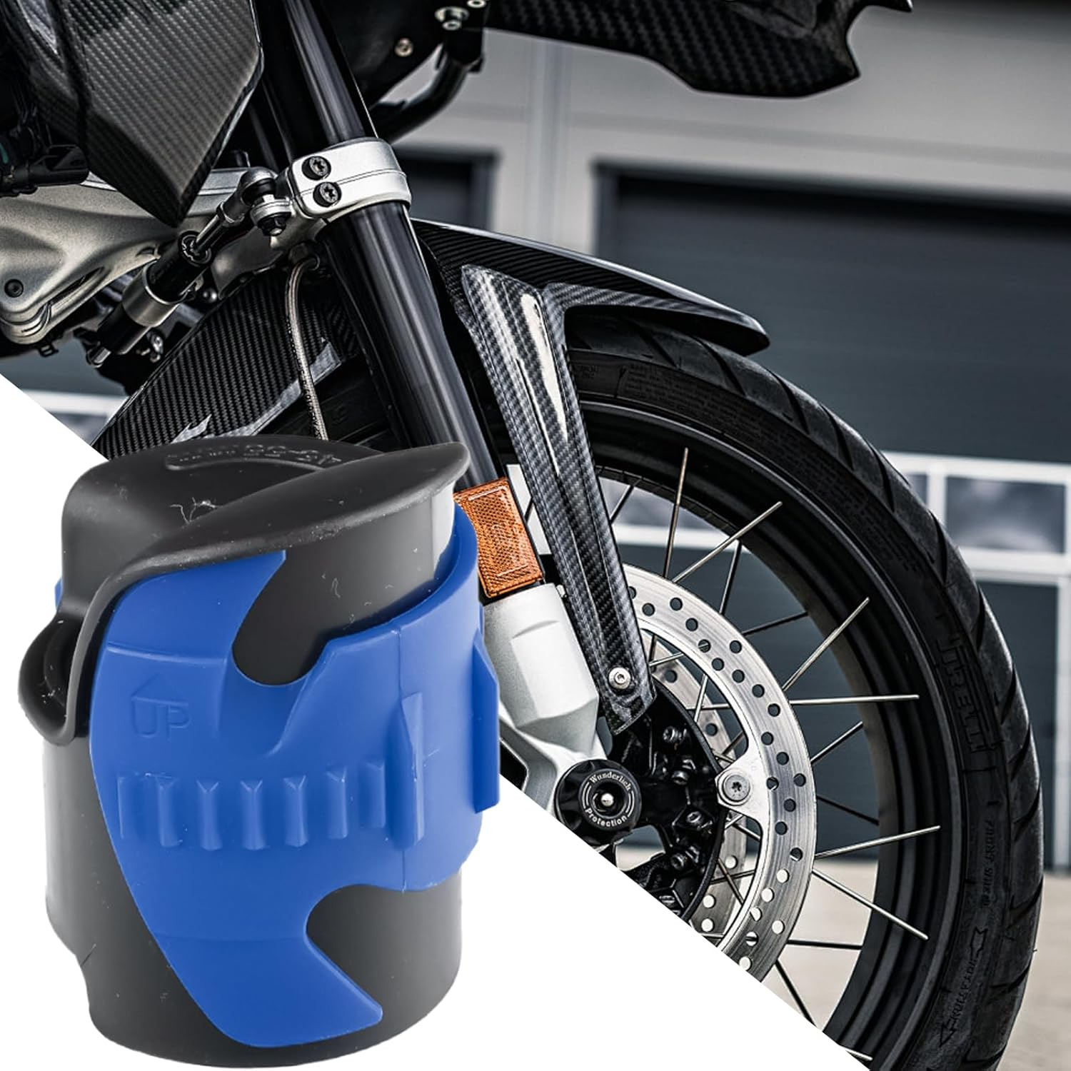 Motorcycle Front Fork Shock Absorber - Front Fork Shock Absorber Cleaning Tools | Repair and Maintenance of Mud Remover Cleaner Fits 45-55Mm Seal Mate Oil - Black image number 6