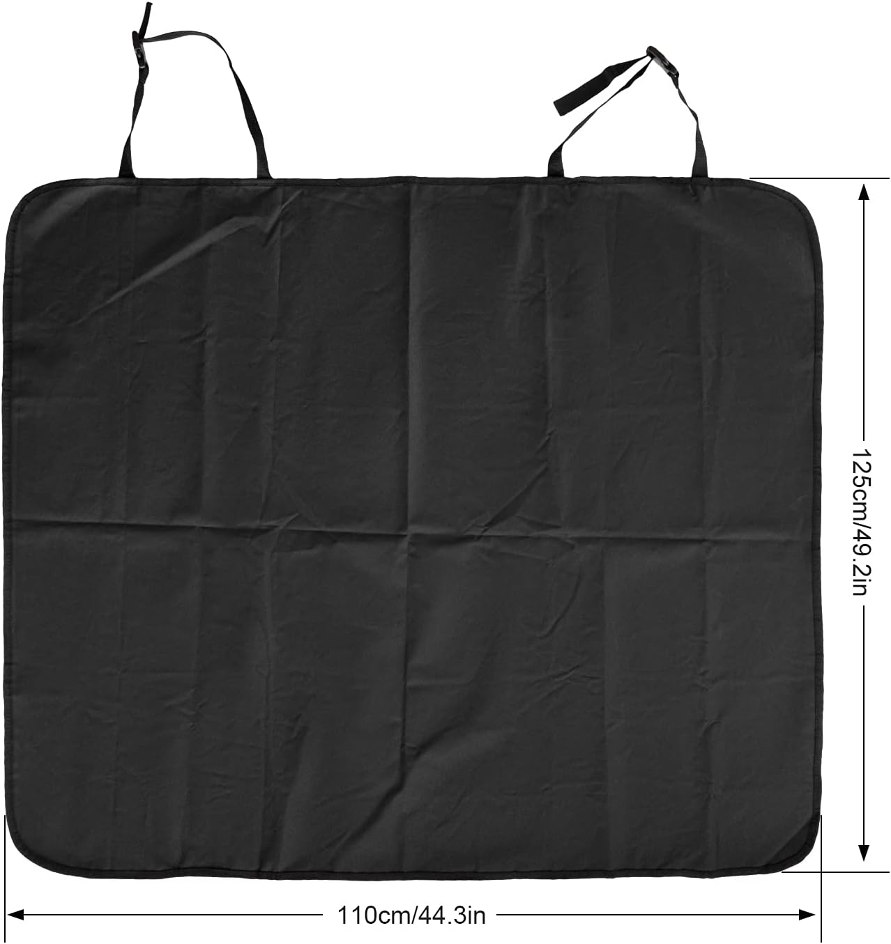 XUKEY Heavy Duty Waterproof Pet Car Cover Dog Back Seat Hammock Nonslip Protector Mat Cat Travel Universal Black Pad for Auto SUV Pet Car Cover Dog Back Seat image number 6