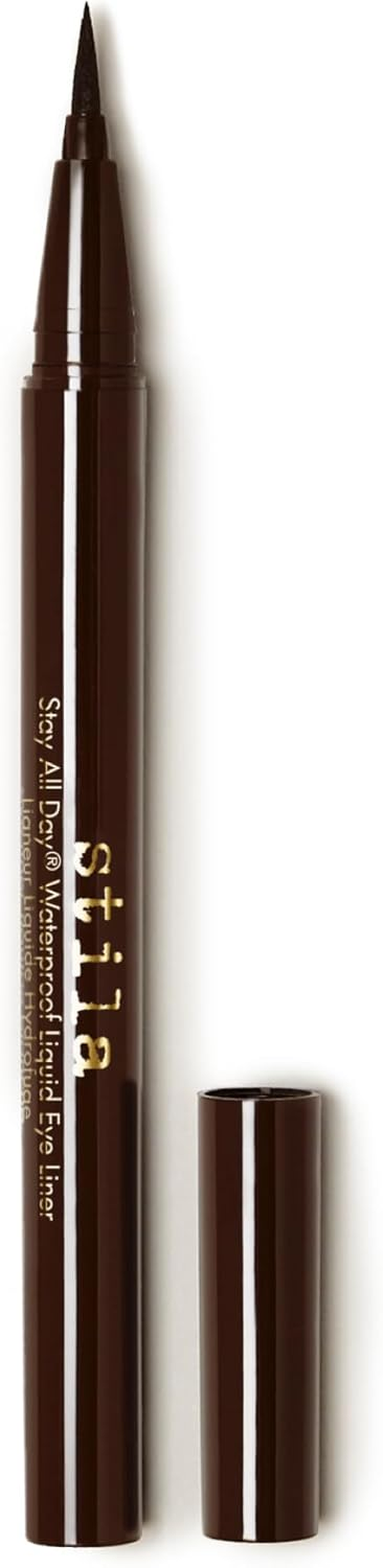Stila Cosmetics Stila Stay All Day Waterproof Liquid Eye Liner - Micro Tip Dark Brown by Stila for Women - 0.016 Oz Eyeliner,