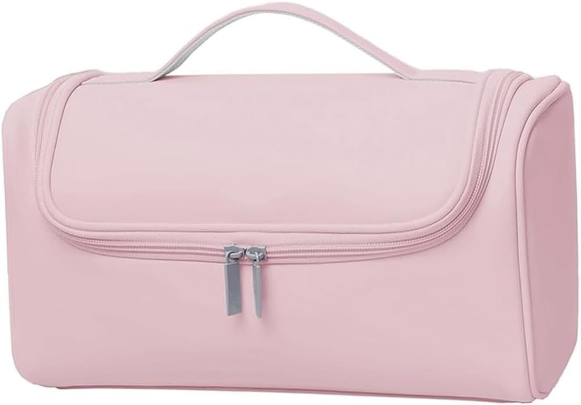 JIUSEGE Hair Tools Travel Storage Box Organizer for Universal Hair Dryer, Portable Travel Bag for Curling Iron & Accessories, Pink image number 6