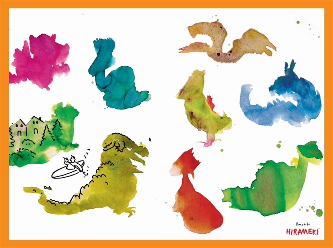 Hirameki: 36 Placemats:Draw What You See image number 3