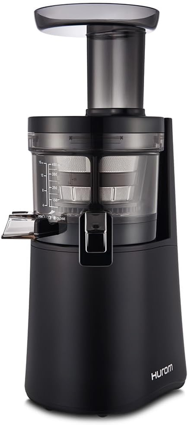 Hurom H26 Cold Press Juicer, Slow Juicer, Masticating, High Yield, Pulp-Free - Matt Black image number 5