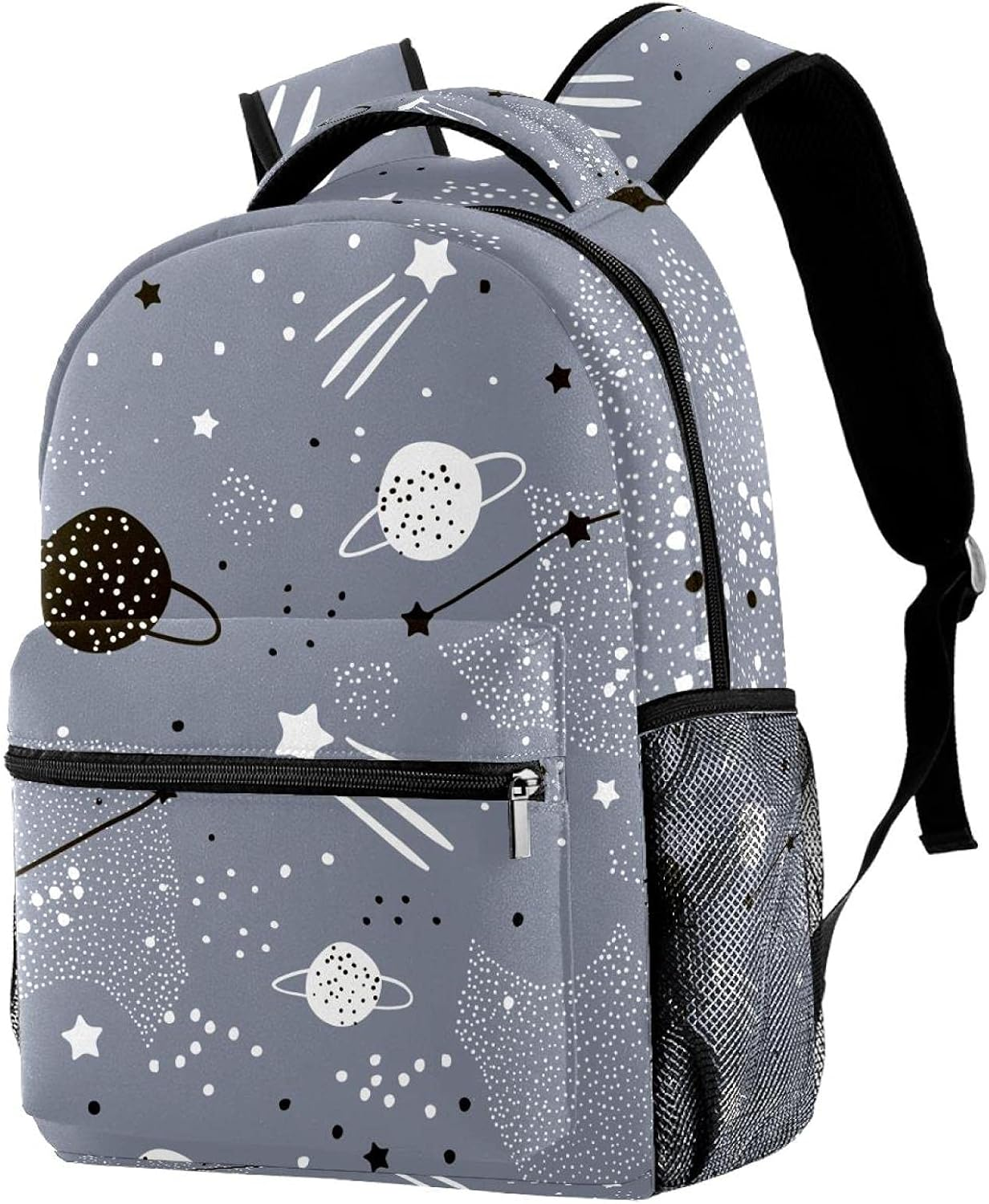 Stars Constellations Planets Childish Universe Backpack Students Shoulder Bags Travel Bag College School Tote Backpacks image number 2