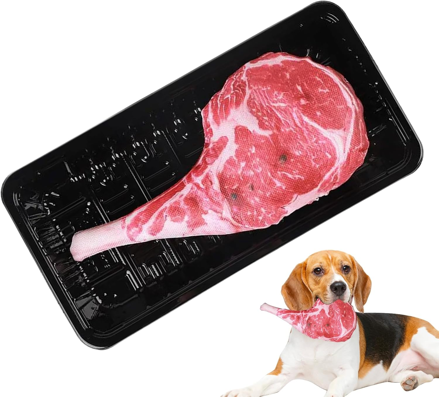 Dog Squeaky Toys - Interactive Squeaker Doll for Puppy | Multifunctional Pet Fetch Chewing Toys for Outdoor Yard Backyard Home image number 2