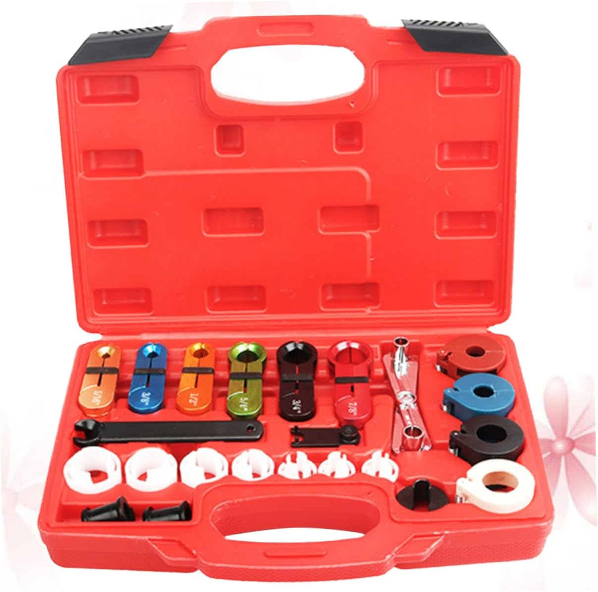 Gatuida Automotive a Kit Fuel Line Quick Disconnect Tool 22Pcs for Car Air Conditioning Hose Removal and Transmission Systems image number 4