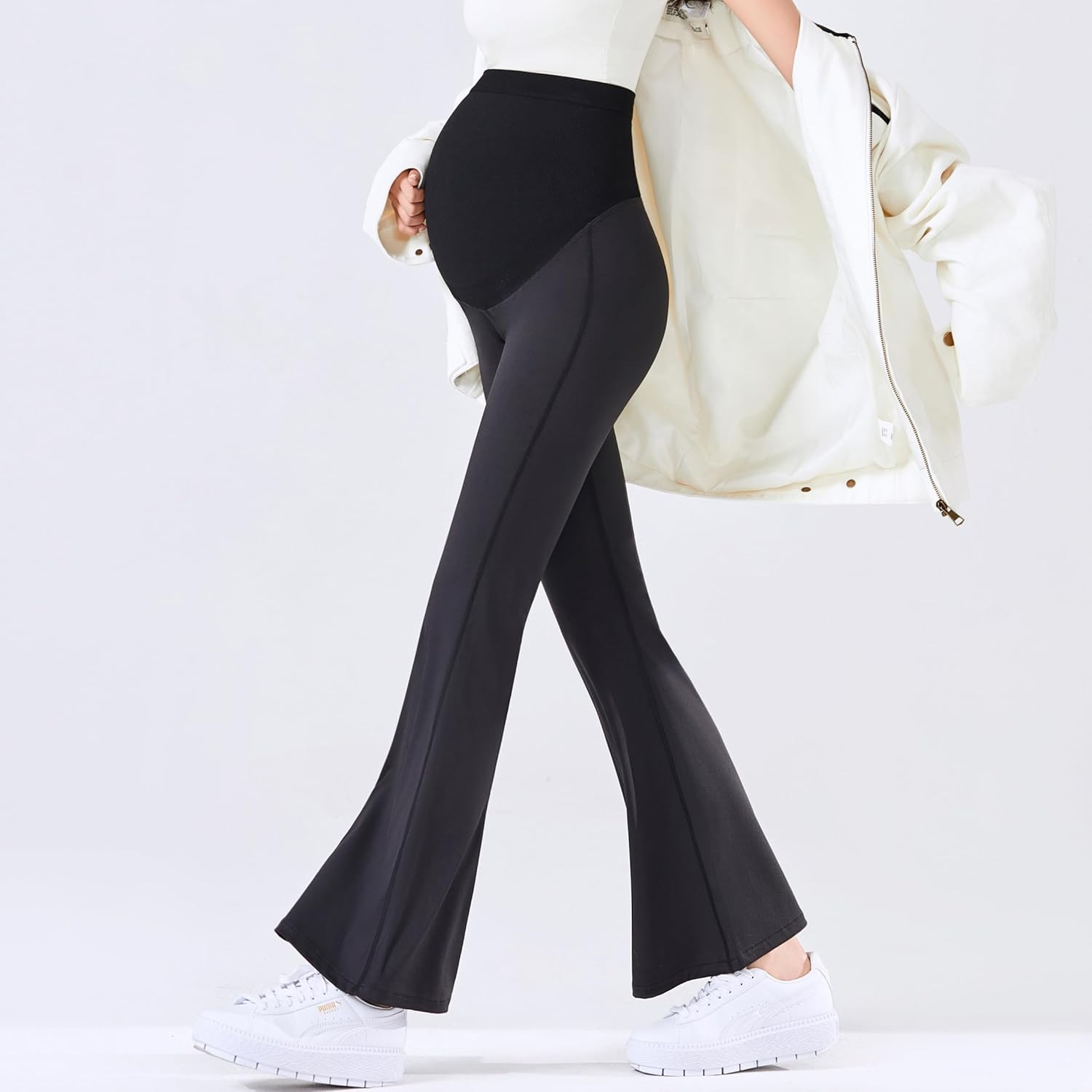 Maternity Yoga Pants for Women &ndash; Maternity Activewear image number 1