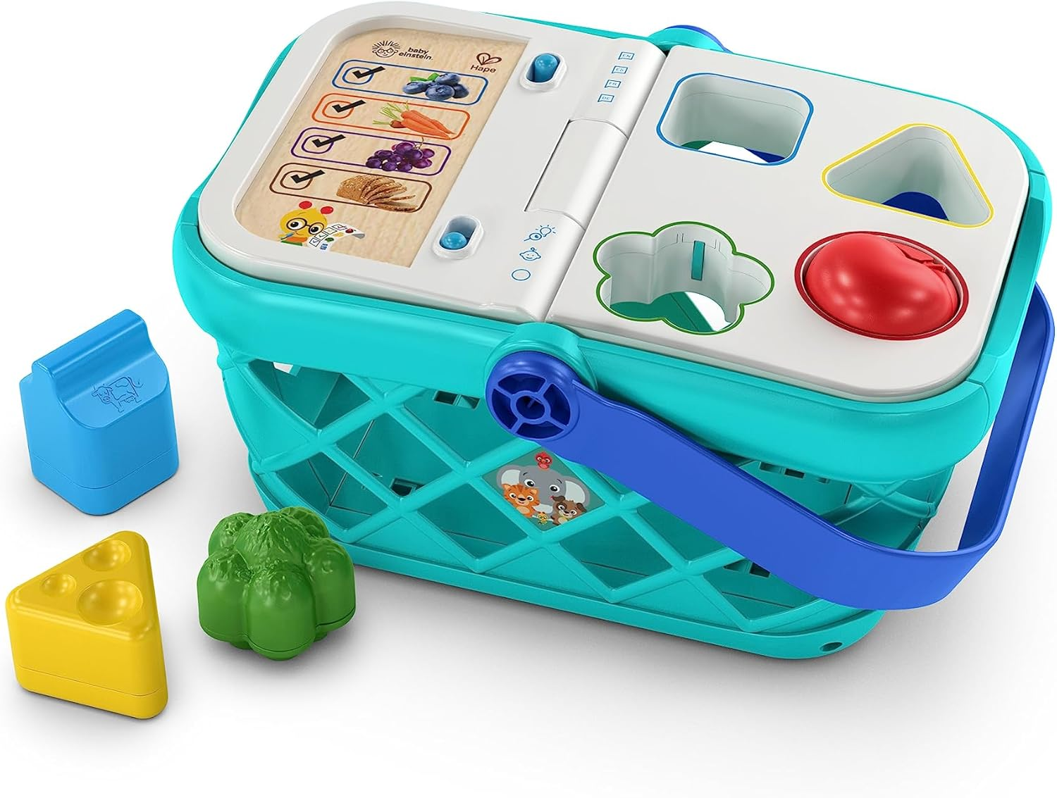 Baby Einstein + Hape Magic Touch Pretend to Shop Toy, with Real Sounds and Music, Ages 9 Months and Up image number 5