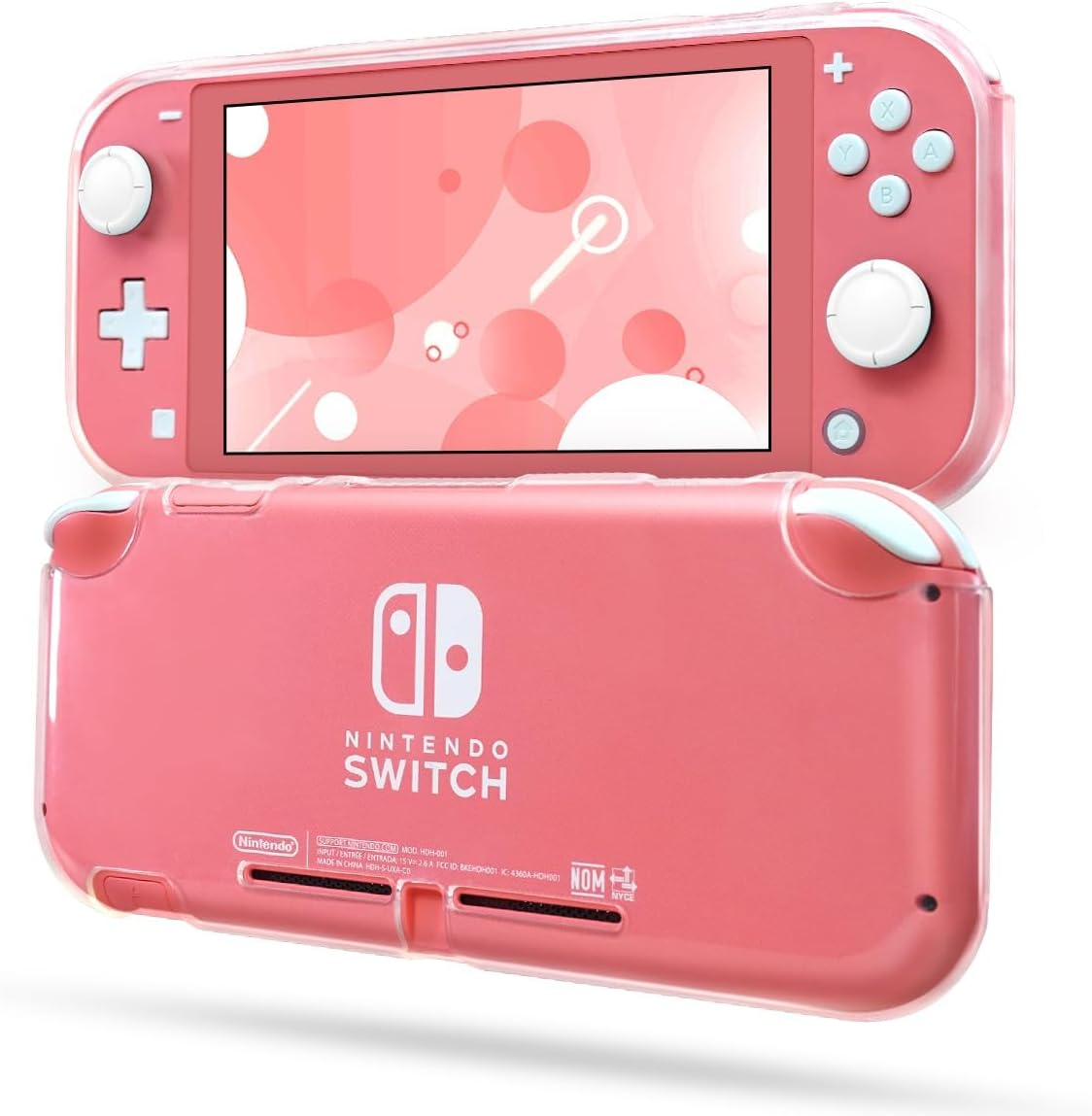 Switch Lite Case Protective Case for Nintendo Switch Lite, Case Compatible with Nintendo Switch Lite Soft TPU Cover - Transparent image number 4