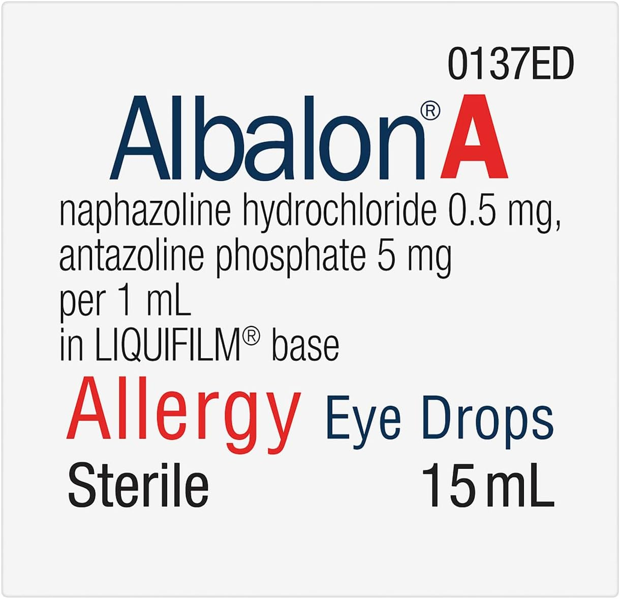 Albalon a Allergy Eye Drops 15Ml image number 2