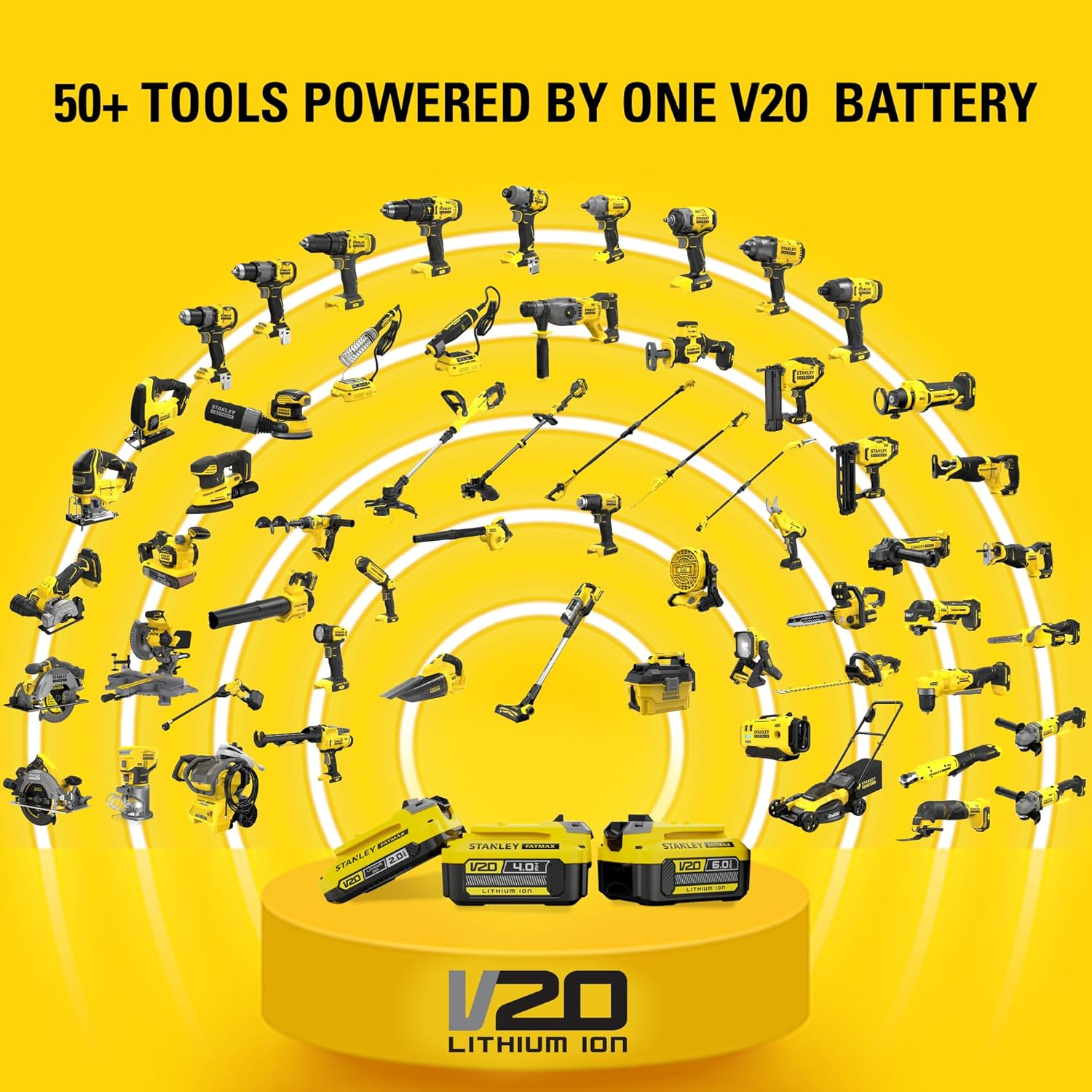 STANLEY FATMAX V20 | 18V 16‑Gauge Finish Nailer - Tool‑Free Depth Adjust for DIY Trim & Moulding, Nailer Only image number 2