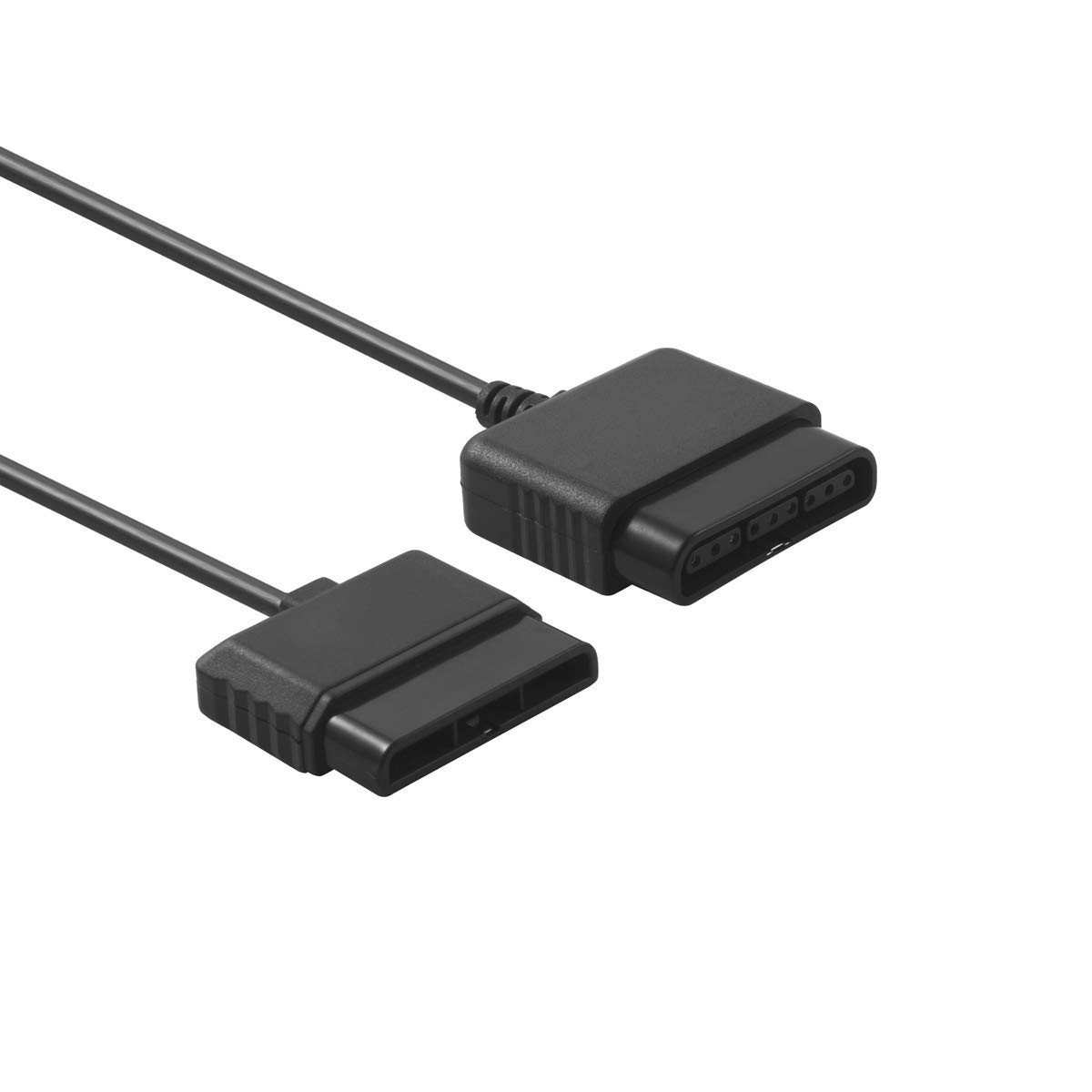 TENINYU 2PACK PS2 Controller Extension Cable Cord 6FT/1.8M Controller Extension for PS2 Game Console image number 4