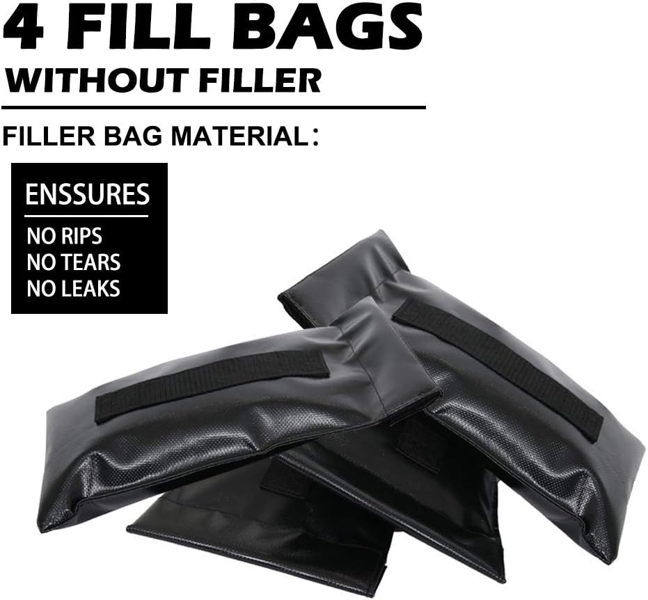 NAIZEA Training Sandbag, Heavy Duty Workout Sandbags Fitness Weights Sandbags for Training Home Training image number 3