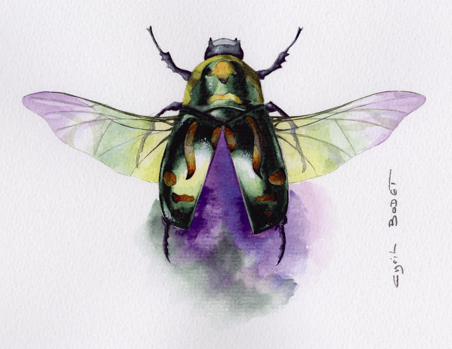 Clairefontaine Etival Watercolour Pad, 300Gsm, 30 X 40 Cm image number 1