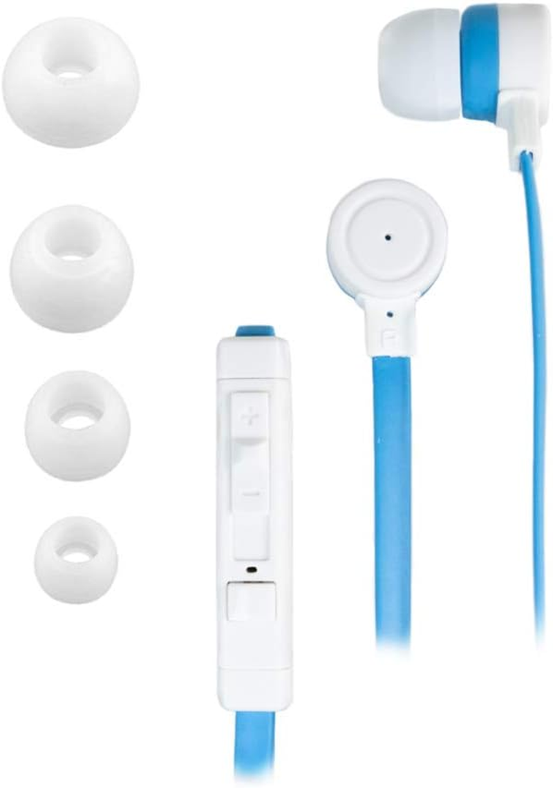 Aiino Universal Headset with Microphone for Smartphone Iphone/Samsung/Huawei (Pink/White)