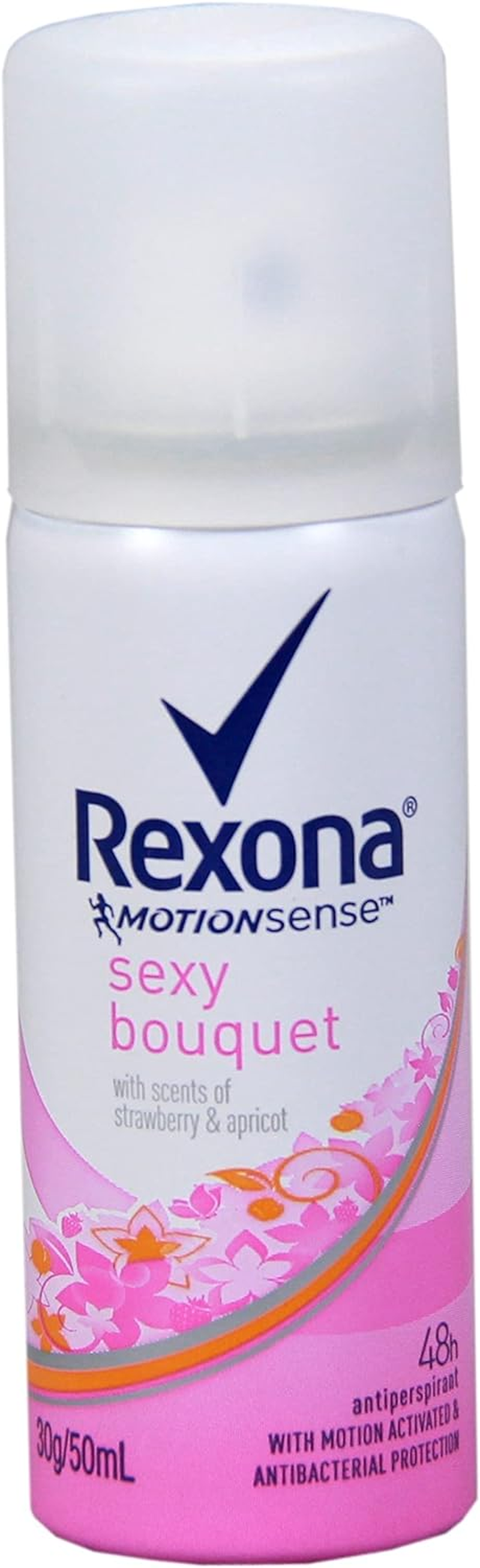 Rexona Women Antiperspirant Aerosol Deodorant Sexy Bouquet, 50Ml (Pack of 2) image number 2