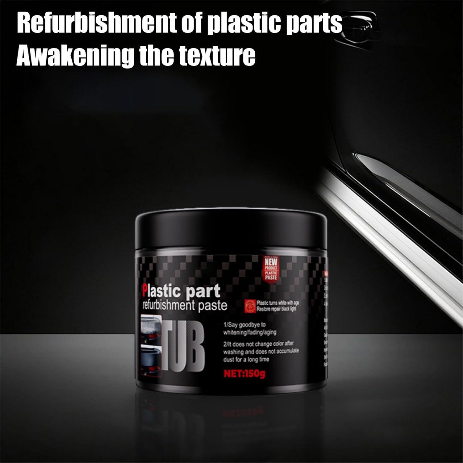 Car Leather Repair Cream | Automotive Leather Seat Polish Cream,Multifunctional Car Cleaning Paste for Sedan Truck Vehicle Interior Vehicles image number 6