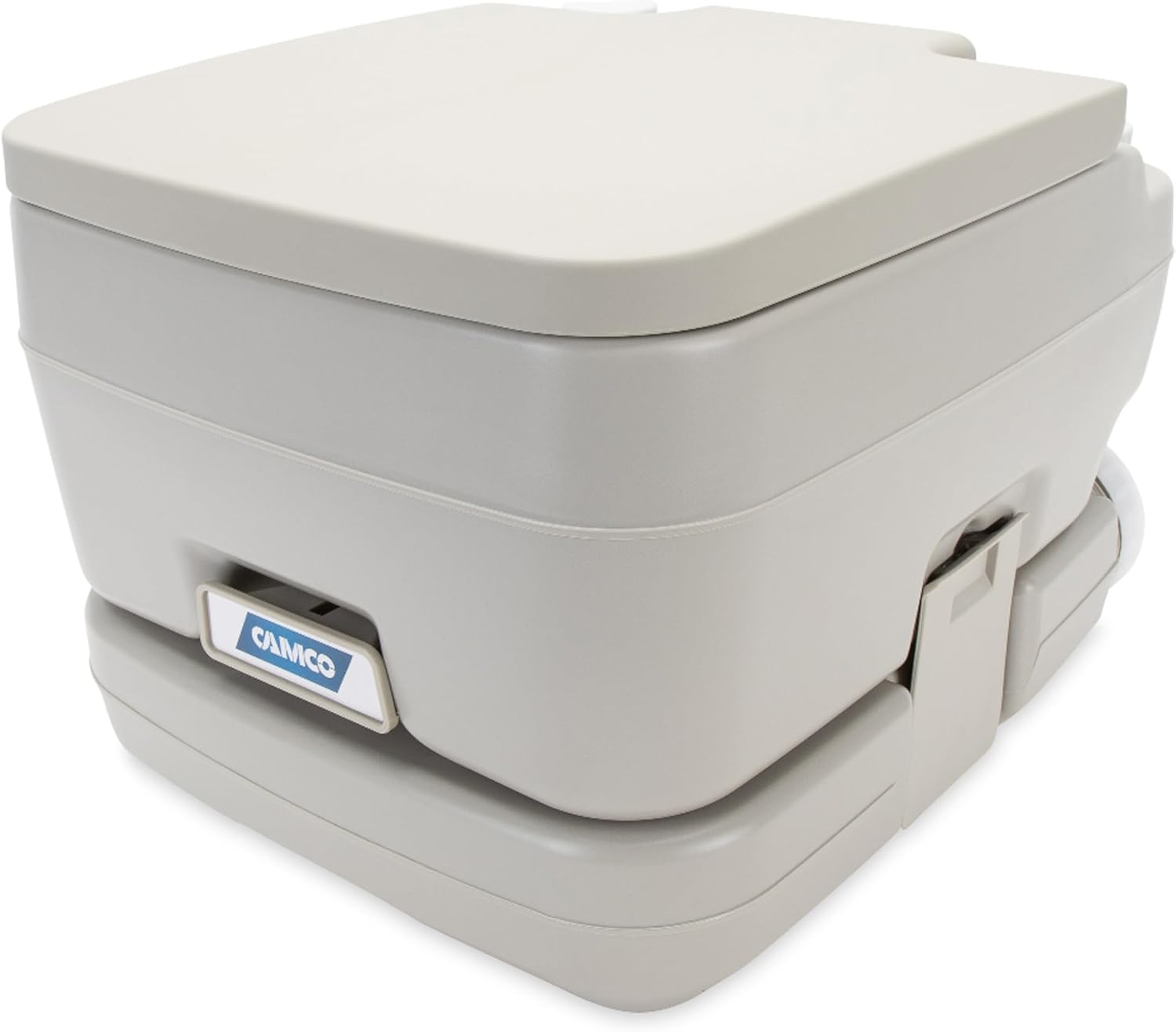 Camco Portable Travel Toilet - Features Bellow-Type Flush and Sealing Slide Valve to Lock-In Odors and Protect against Leakage-| Lightweight and Compact, 2.6 Gallon (41531) - 5.3 Gallon image number 7