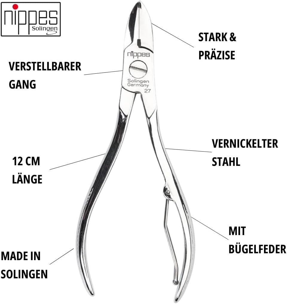 Nippes Soligen Nail Clippers | 12 Cm image number 5