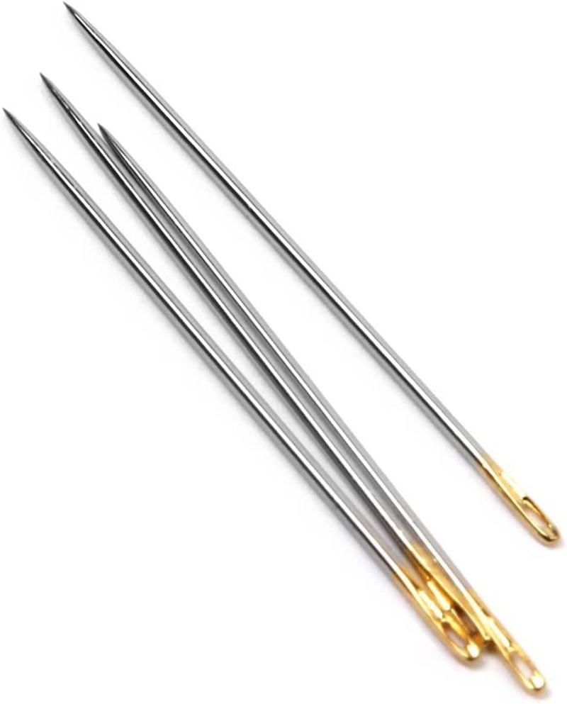 CJESLNA 30Pcs Assorted Hand Sewing Needles Embroidery Mending Craft Quilt Sew Case image number 1