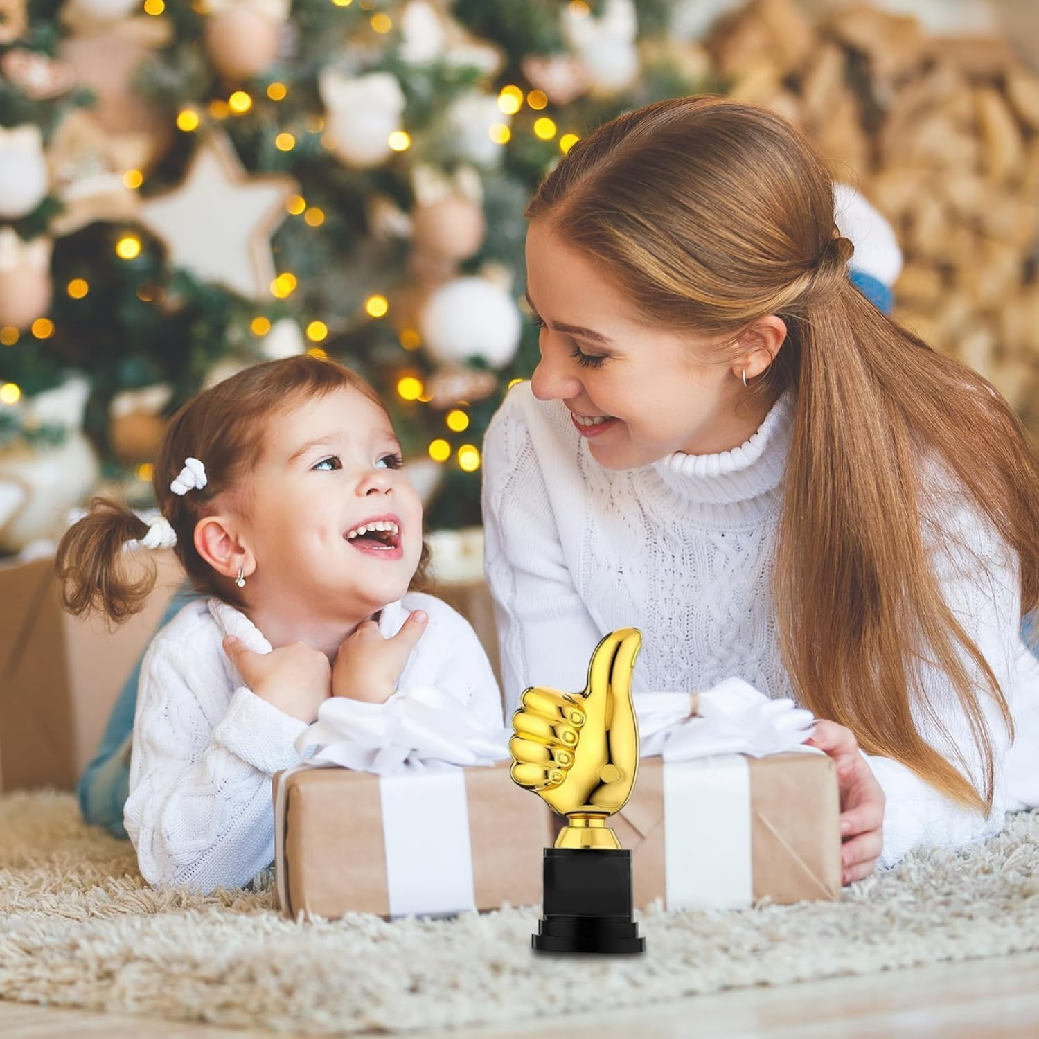 Golden Thumb Trophy,4Pcs Gold Trophy plus Thumbs Up,Trophy plus Thumbs Up,Trophies Thumbs up Trophies,Thumb Shaped Trophies Gold Trophy Awards Rewards Trophies Trophyr image number 6